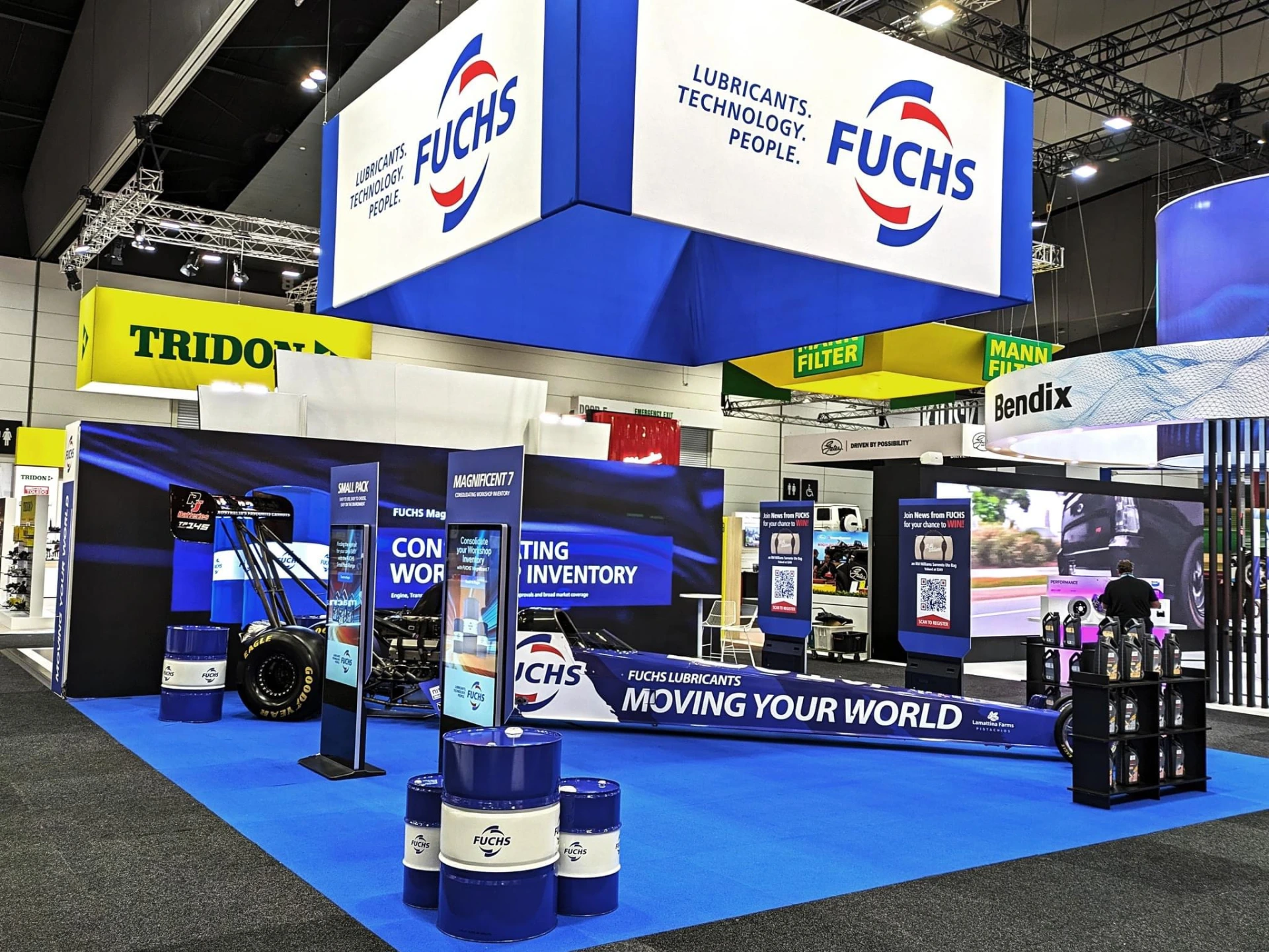 Fuchs Indoor Sign event in Auckland