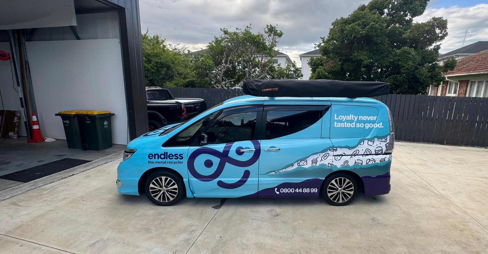 Mazda wrap in Auckland