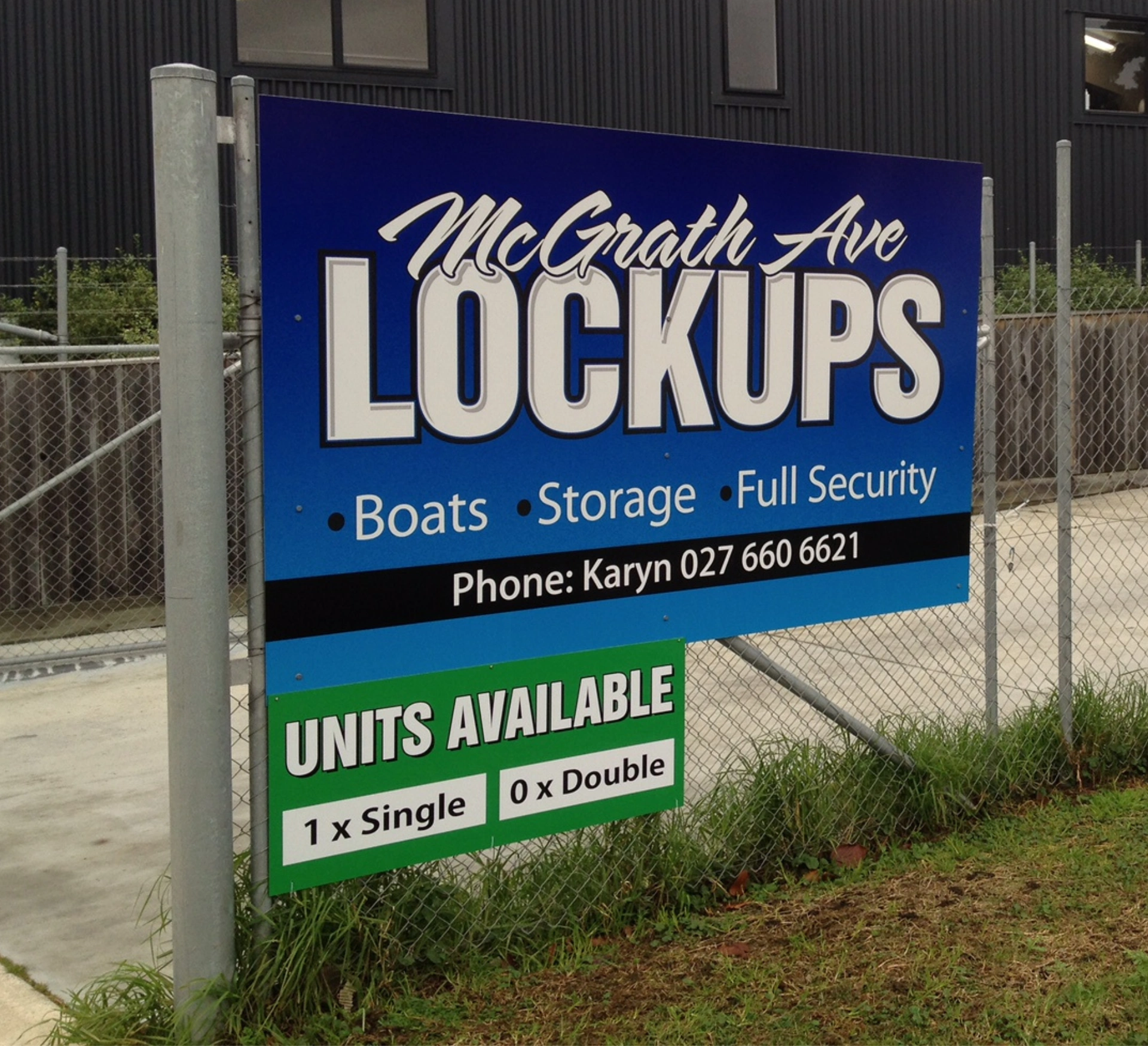 Corflute Signage Auckland Wiri