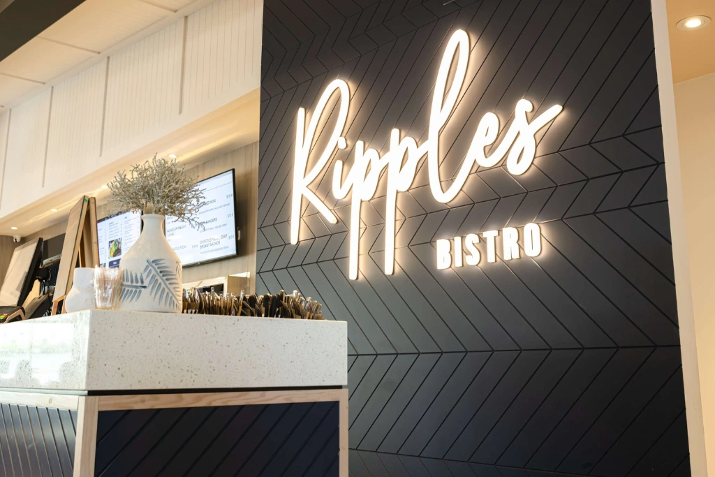 Illuminated indoor Sign
