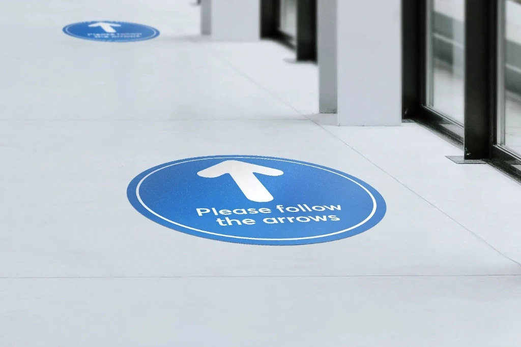 Auckland indoor floor signs