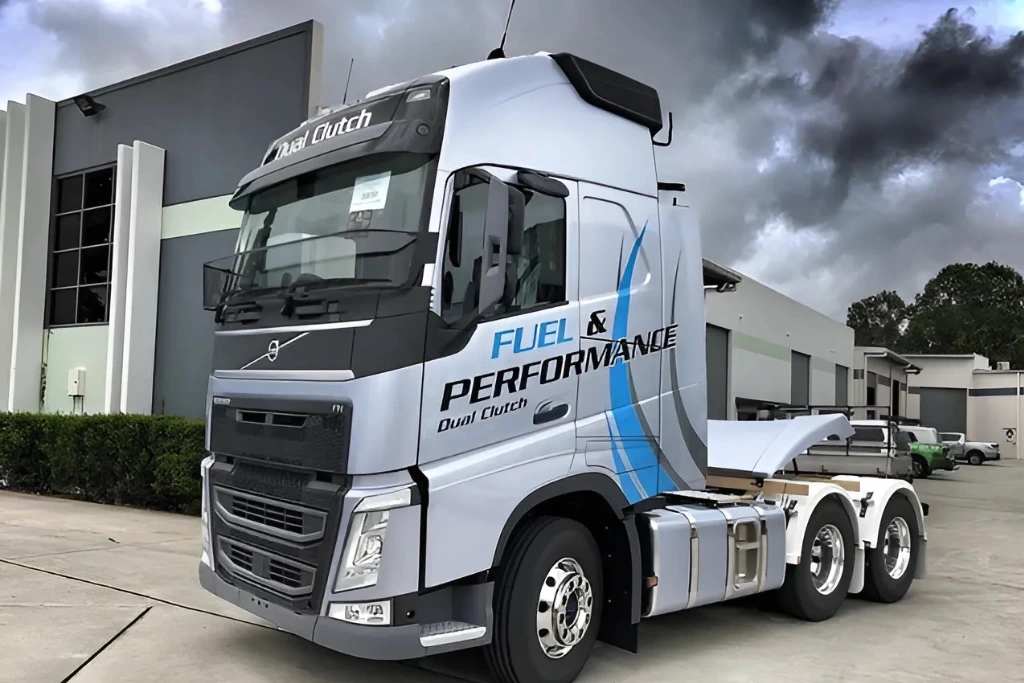 commercial truck wrap