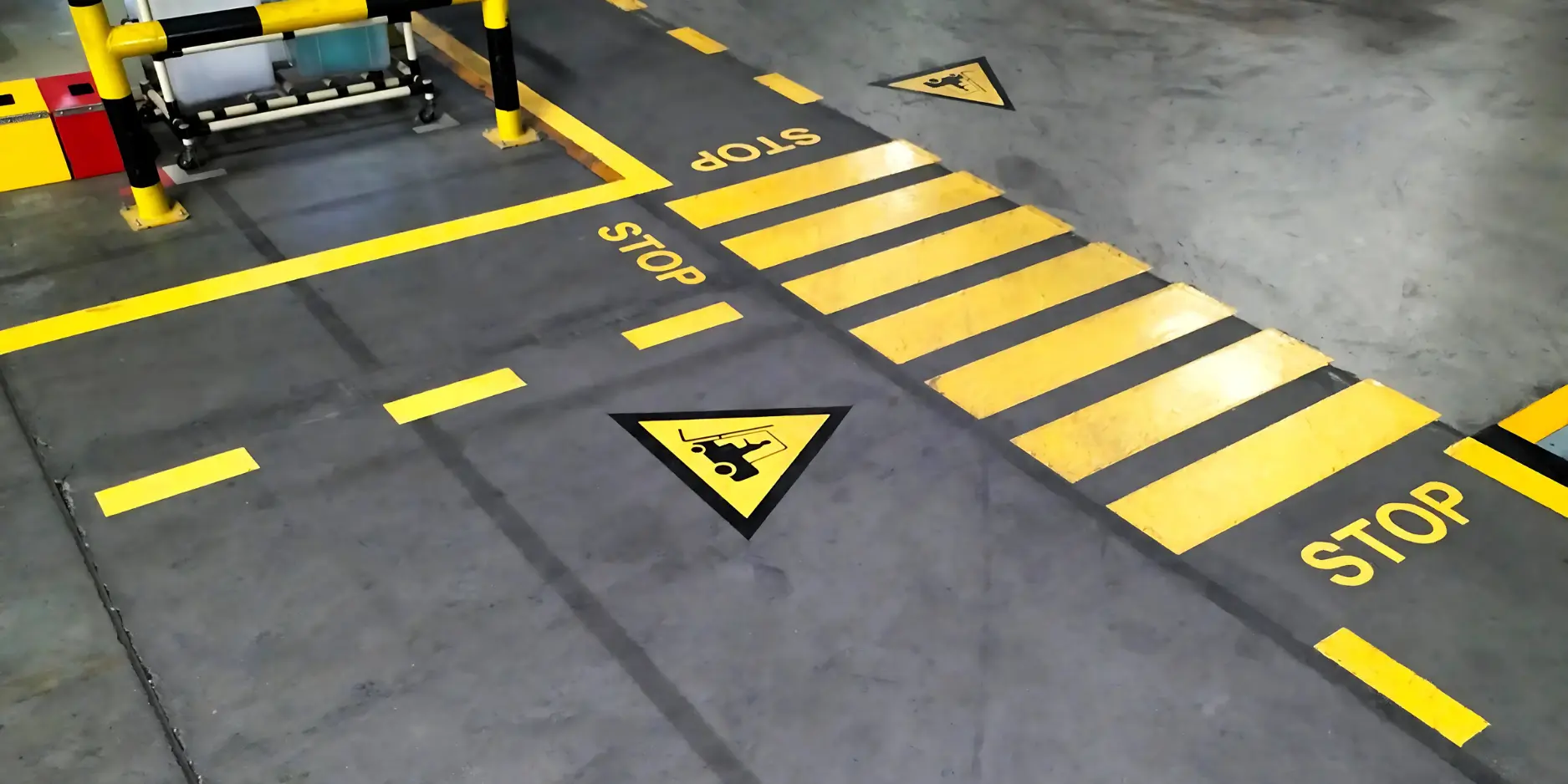 Line Marking completed for safety in Highbrook East Tamaki Auckland